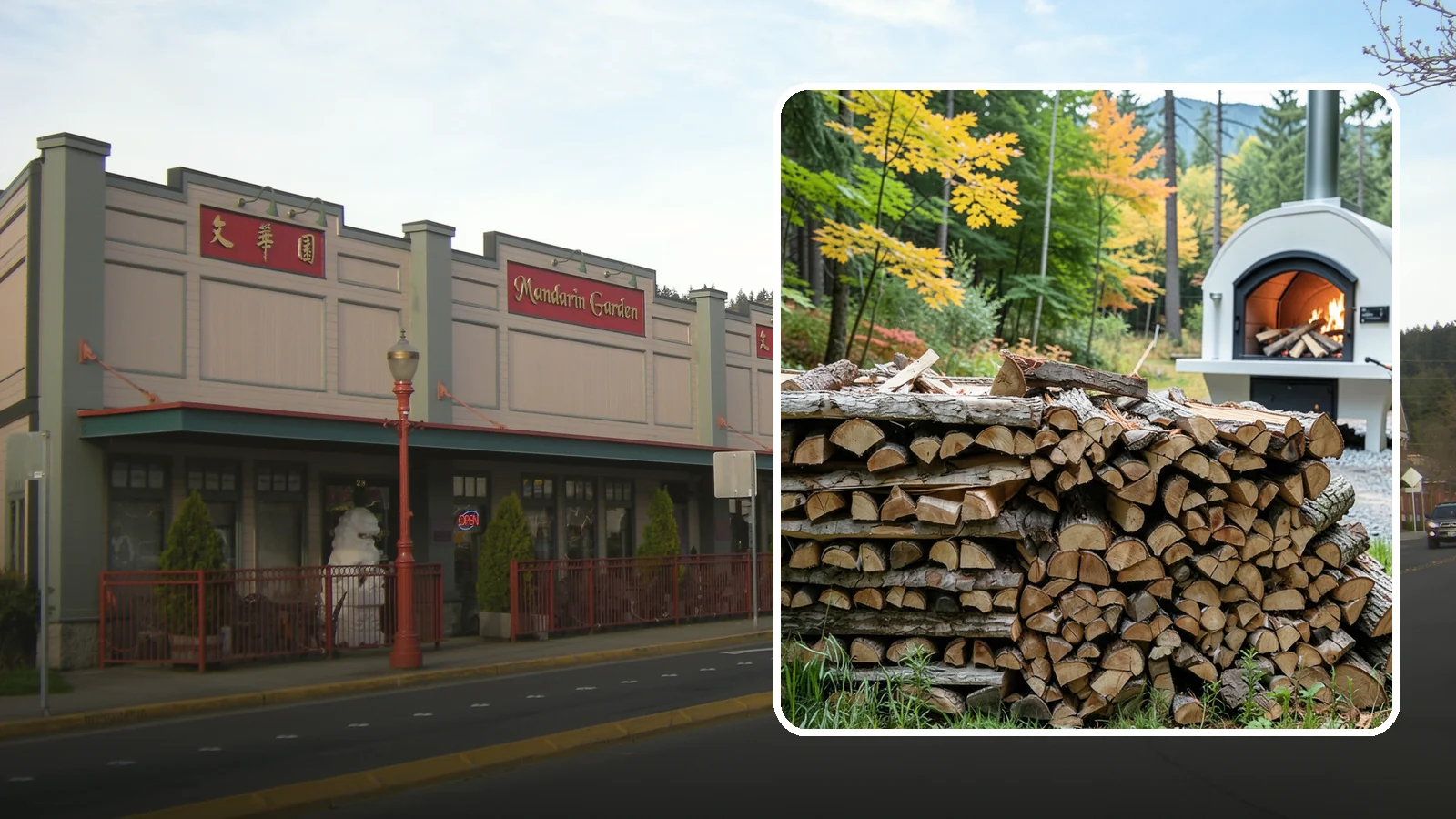 Pizza Oven Firewood in Issaquah, King County, WA - Firewood cut short and split thin to fit compact pizza oven chambers and reach cooking heat fast.