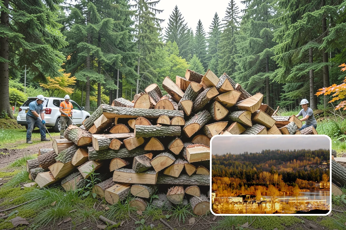 Pizza Oven Firewood in Kenmore, King County, WA - Short, thin pieces fit compact oven chambers