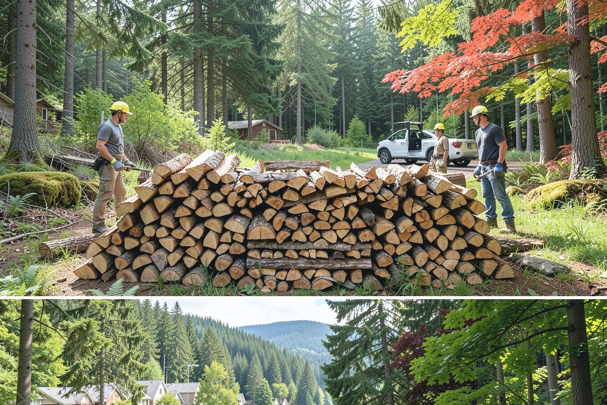 Pizza Oven Firewood in Lake Forest Park, King County, WA - Order in the warmer months so pieces are fully seasoned for clean-burning summer cookouts.