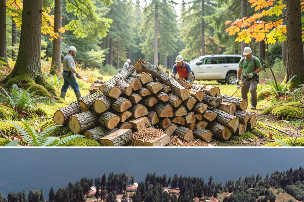 Pizza Oven Firewood in Lakewood, Pierce County, WA - Order in the warmer months so pieces are fully seasoned for clean-burning summer cookouts.