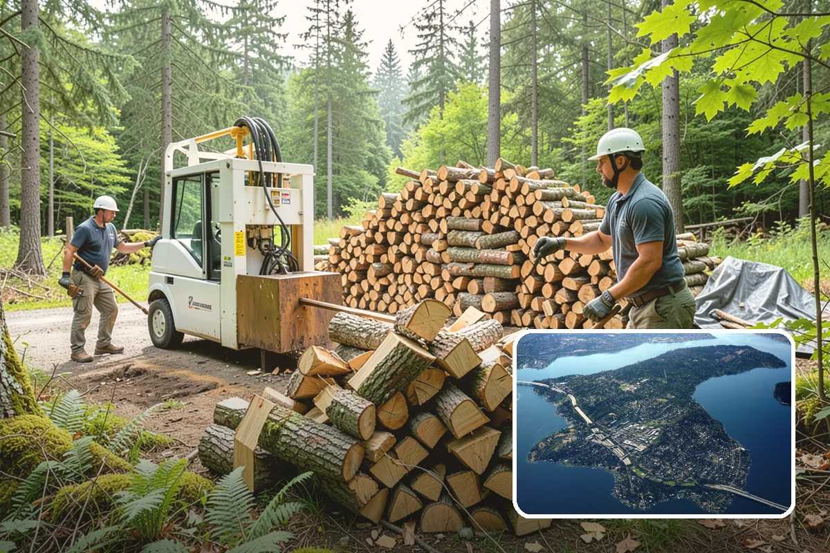 Pizza Oven Firewood in Mercer Island, King County, WA - Short, thin pieces fit compact oven chambers