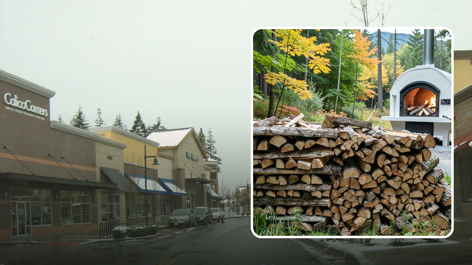 Pizza Oven Firewood in Mill Creek, Snohomish County, WA - Firewood cut short and split thin to fit compact pizza oven chambers and reach cooking heat fast.