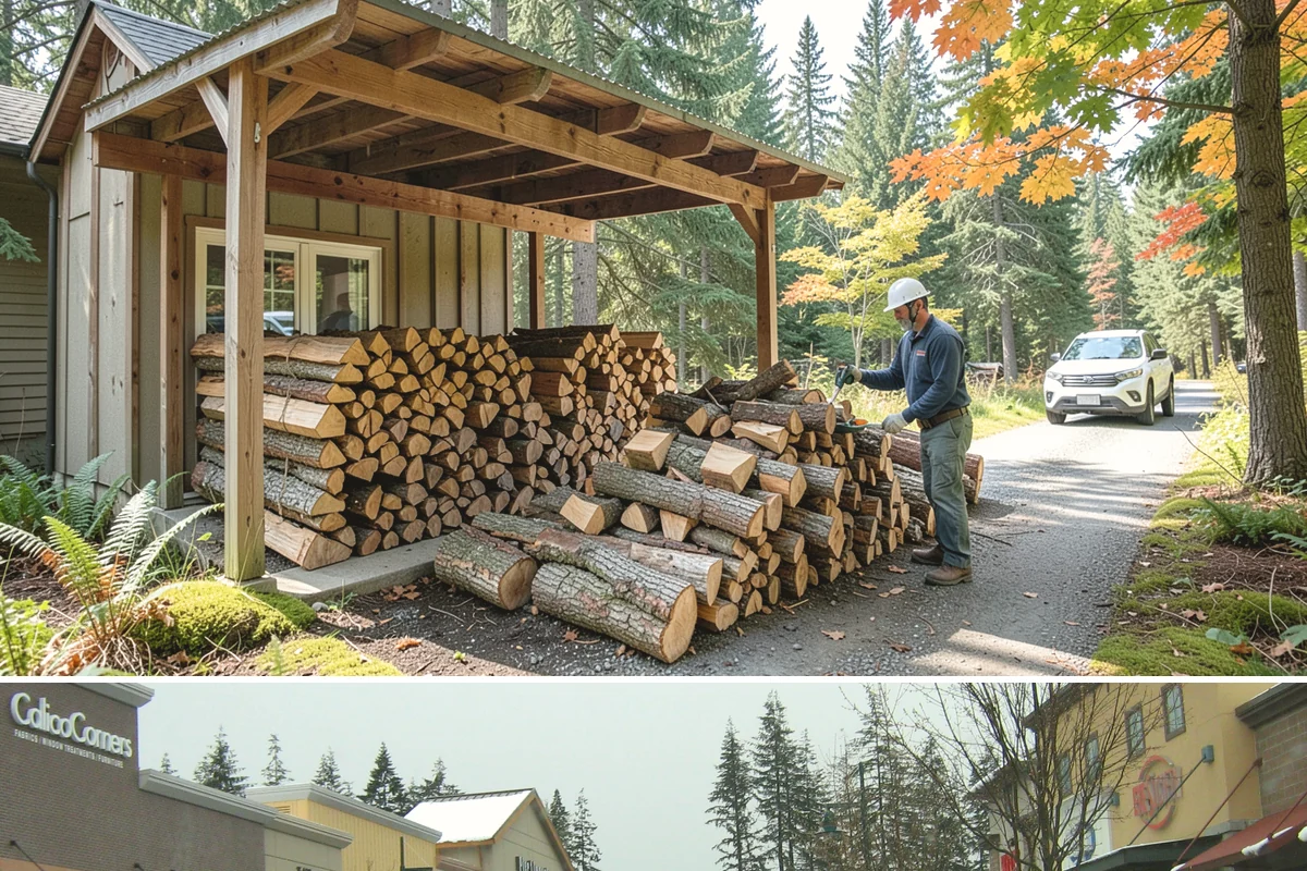 Pizza Oven Firewood in Mill Creek, Snohomish County, WA - Order in the warmer months so pieces are fully seasoned for clean-burning summer cookouts.