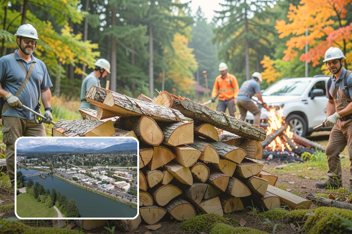 Pizza Oven Firewood in Mount Vernon, Skagit County, WA - Short, thin pieces fit compact oven chambers