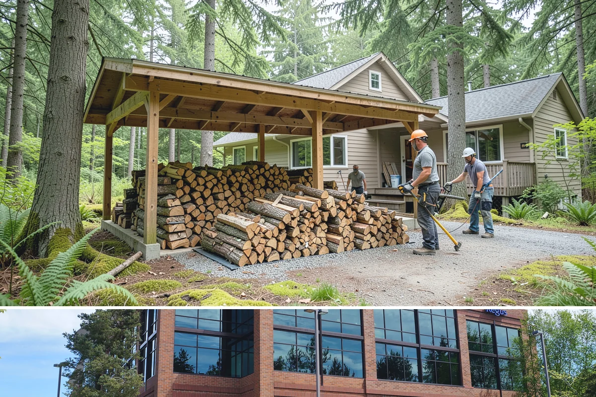 Pizza Oven Firewood in Mountlake Terrace, Snohomish County, WA - Order in the warmer months so pieces are fully seasoned for clean-burning summer cookouts.
