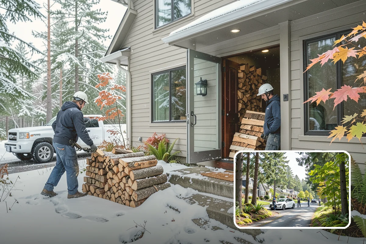Pizza Oven Firewood in Normandy Park, King County, WA - Short, thin pieces fit compact oven chambers