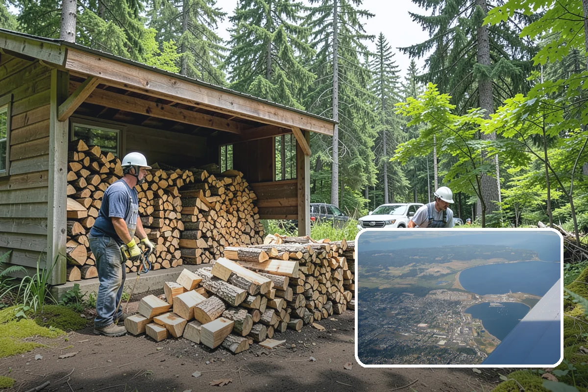 Pizza Oven Firewood in Oak Harbor, Island County, WA - Short, thin pieces fit compact oven chambers