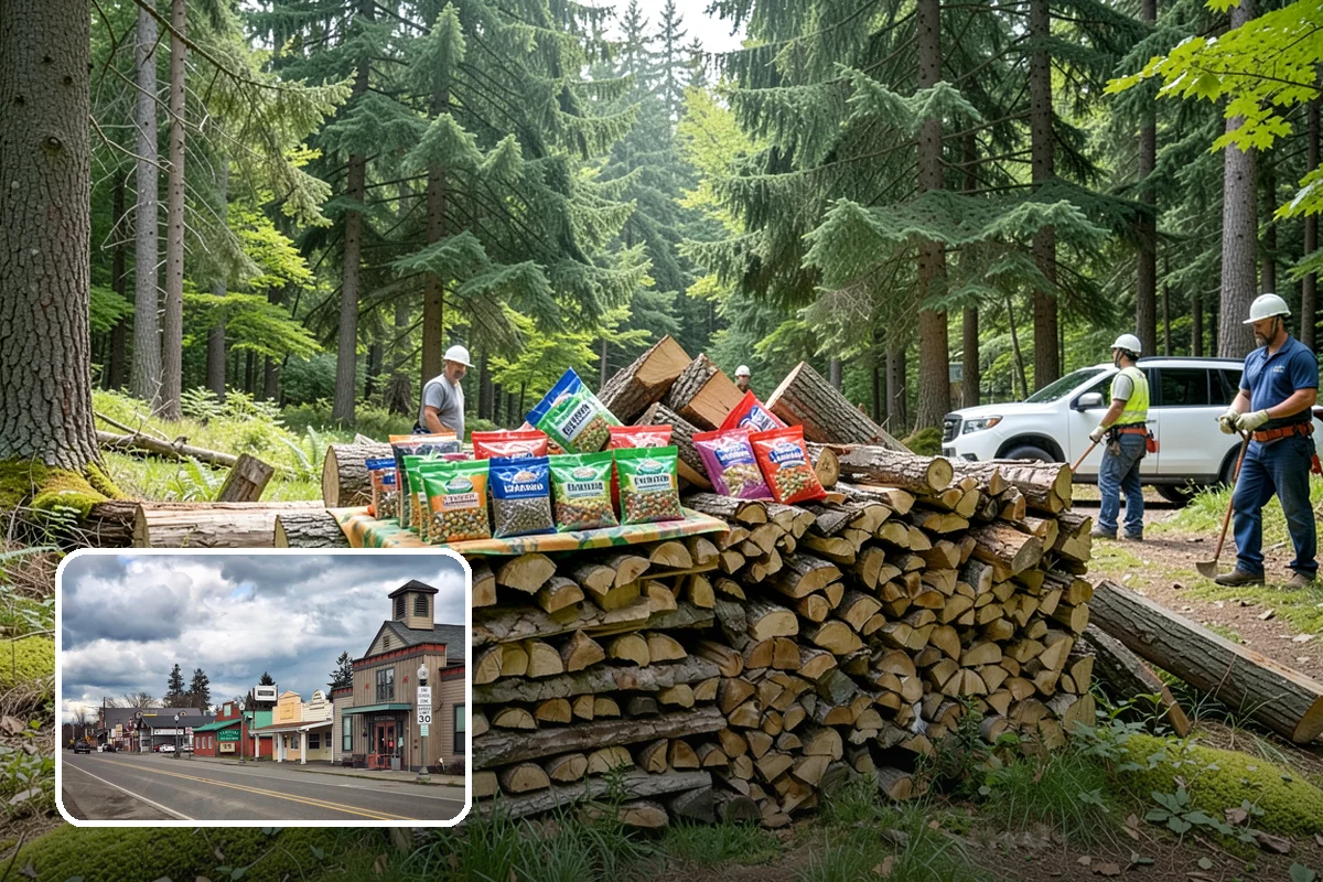 Pizza Oven Firewood in Roy, Pierce County, WA - Short, thin pieces fit compact oven chambers