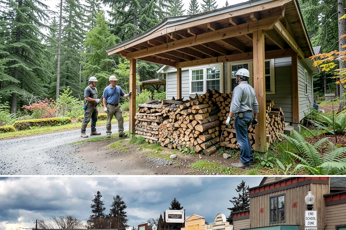 Pizza Oven Firewood in Roy, Pierce County, WA - Order in the warmer months so pieces are fully seasoned for clean-burning summer cookouts.