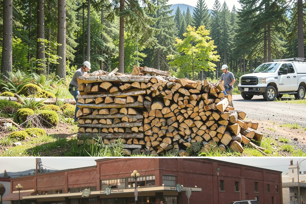 Pizza Oven Firewood in Sedro-Woolley, Skagit County, WA - Order in the warmer months so pieces are fully seasoned for clean-burning summer cookouts.