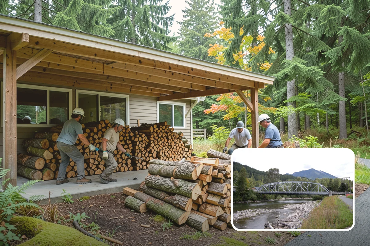 Pizza Oven Firewood in Skykomish, King County, WA - Short, thin pieces fit compact oven chambers