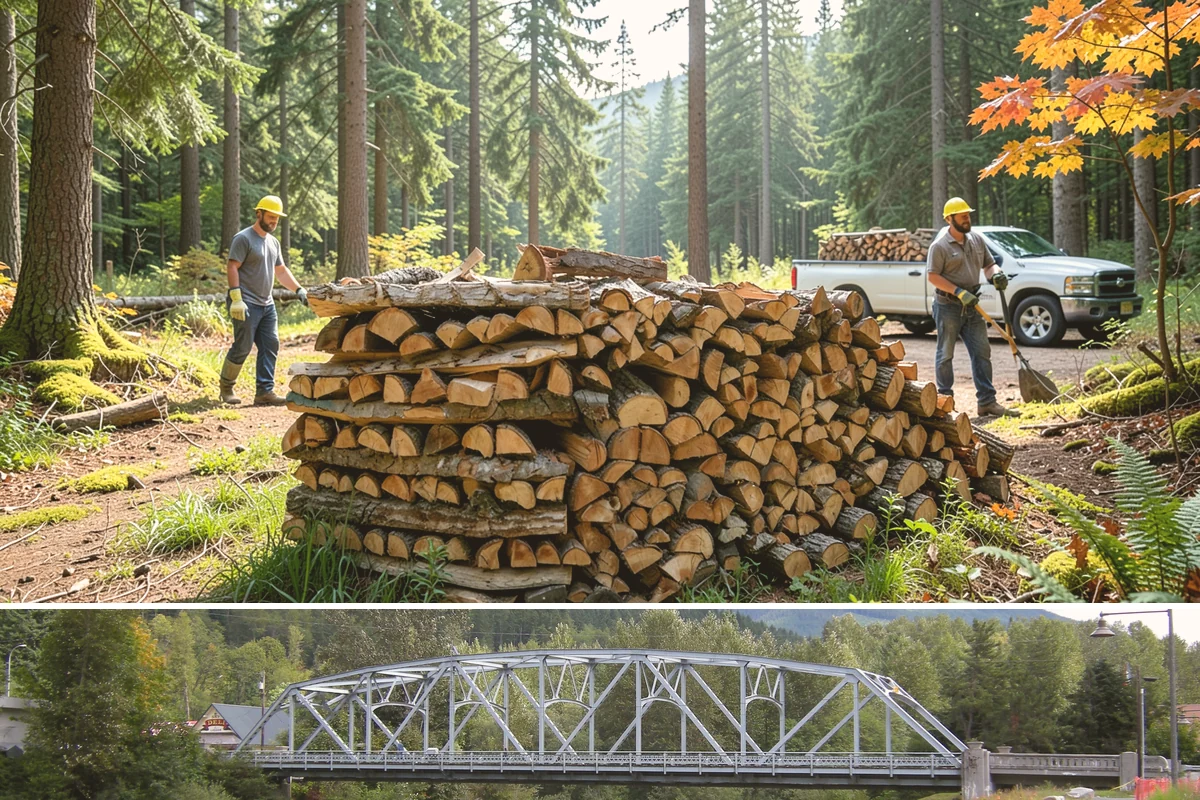 Pizza Oven Firewood in Skykomish, King County, WA - Order in the warmer months so pieces are fully seasoned for clean-burning summer cookouts.