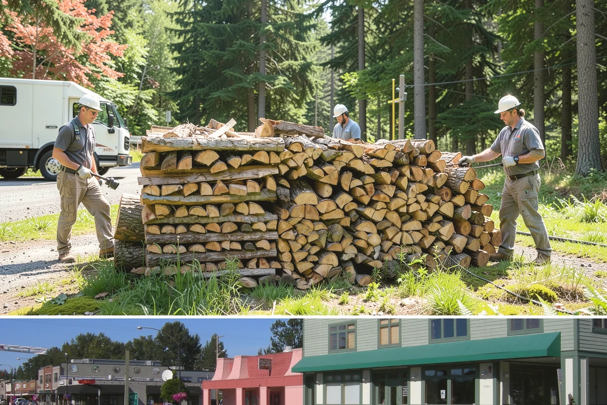 Pizza Oven Firewood in Snoqualmie, King County, WA - Order in the warmer months so pieces are fully seasoned for clean-burning summer cookouts.