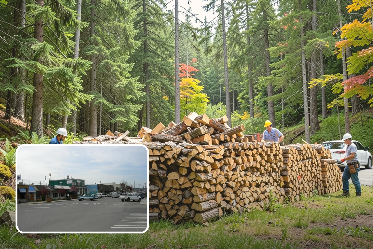 Pizza Oven Firewood in Stanwood, Snohomish County, WA - Short, thin pieces fit compact oven chambers