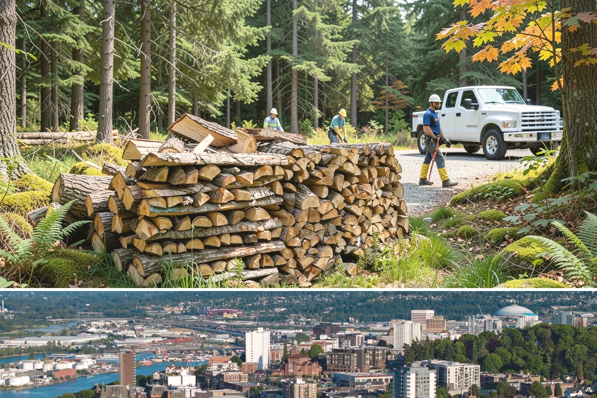 Pizza Oven Firewood in Tacoma, Pierce County, WA - Order in the warmer months so pieces are fully seasoned for clean-burning summer cookouts.