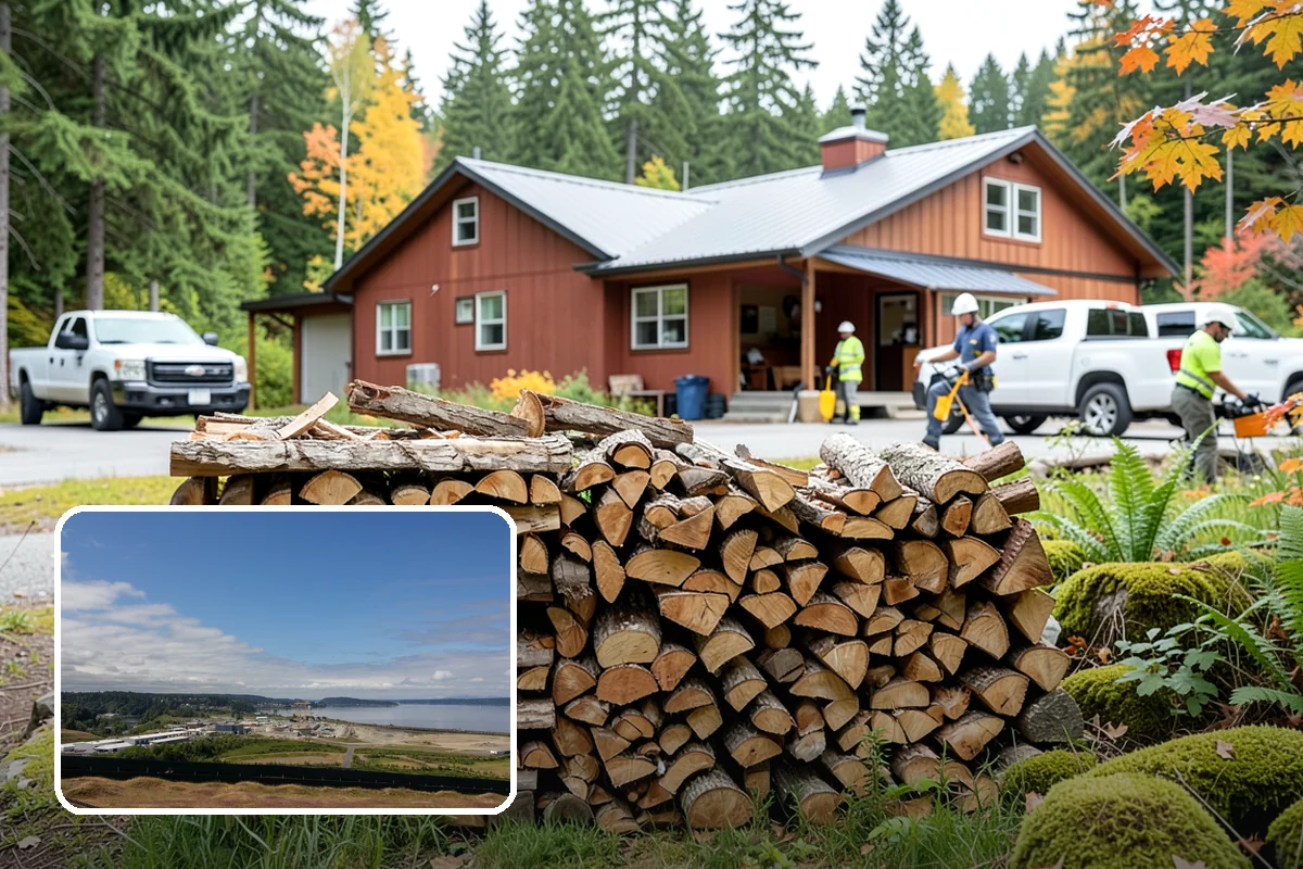 Pizza Oven Firewood in University Place, Pierce County, WA - Short, thin pieces fit compact oven chambers