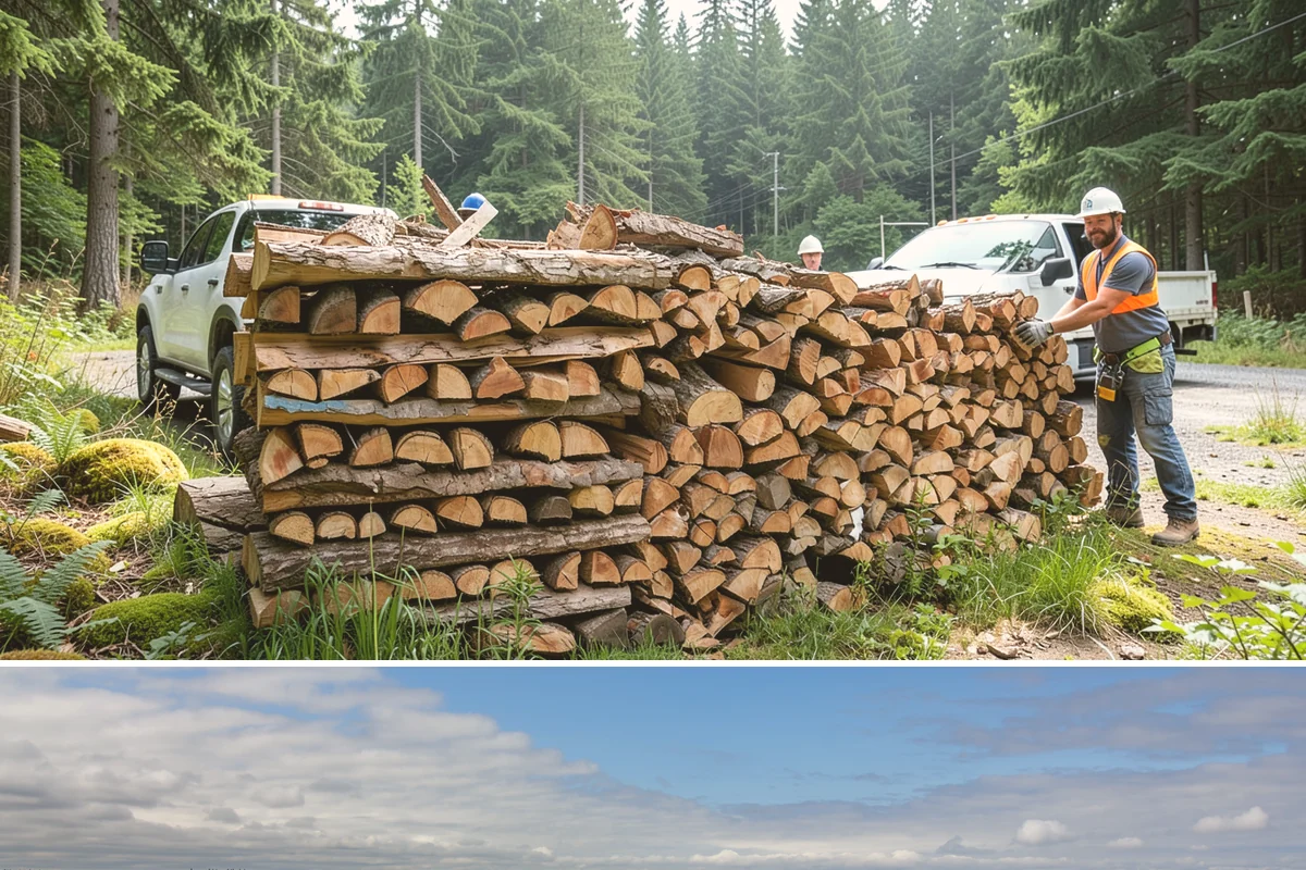 Pizza Oven Firewood in University Place, Pierce County, WA - Order in the warmer months so pieces are fully seasoned for clean-burning summer cookouts.
