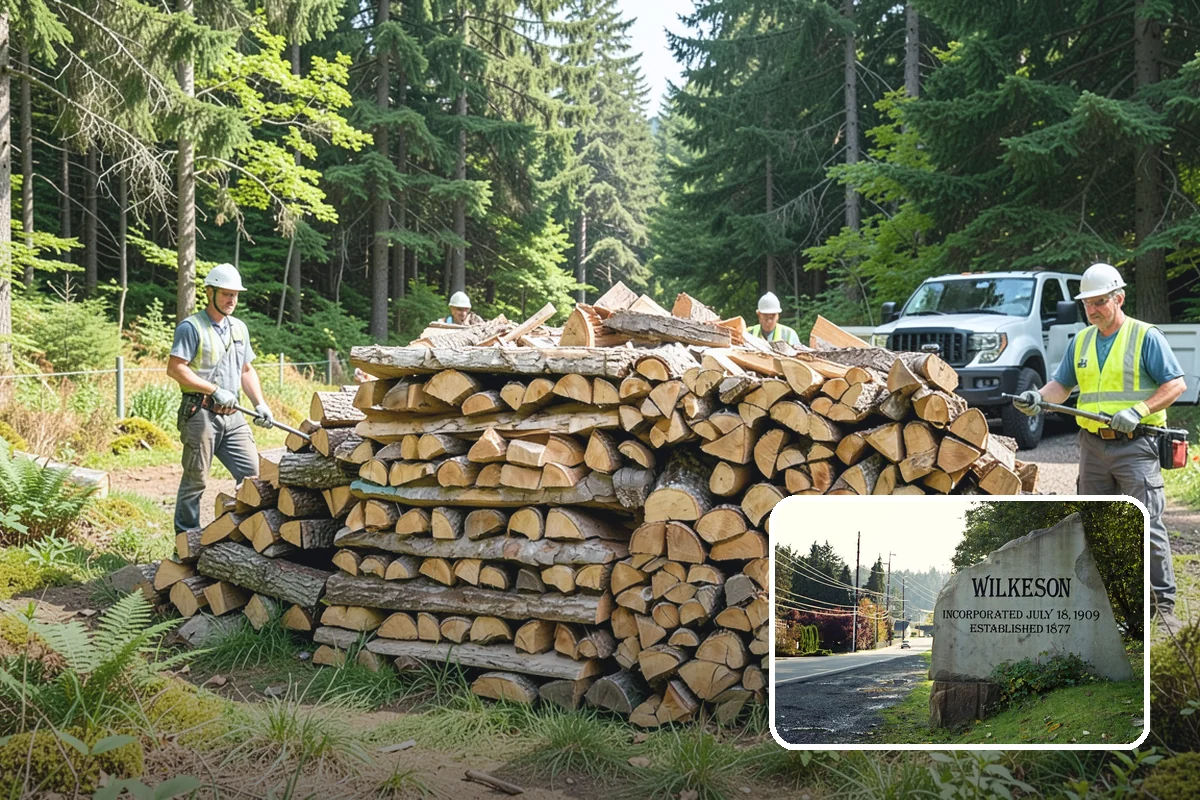 Pizza Oven Firewood in Wilkeson, Pierce County, WA - Short, thin pieces fit compact oven chambers