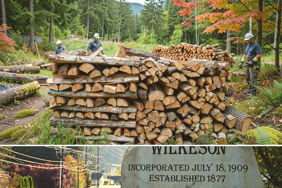 Pizza Oven Firewood in Wilkeson, Pierce County, WA - Order in the warmer months so pieces are fully seasoned for clean-burning summer cookouts.