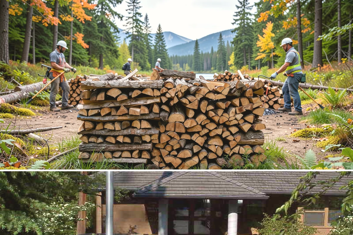 Pizza Oven Firewood in Yarrow Point, King County, WA - Order in the warmer months so pieces are fully seasoned for clean-burning summer cookouts.