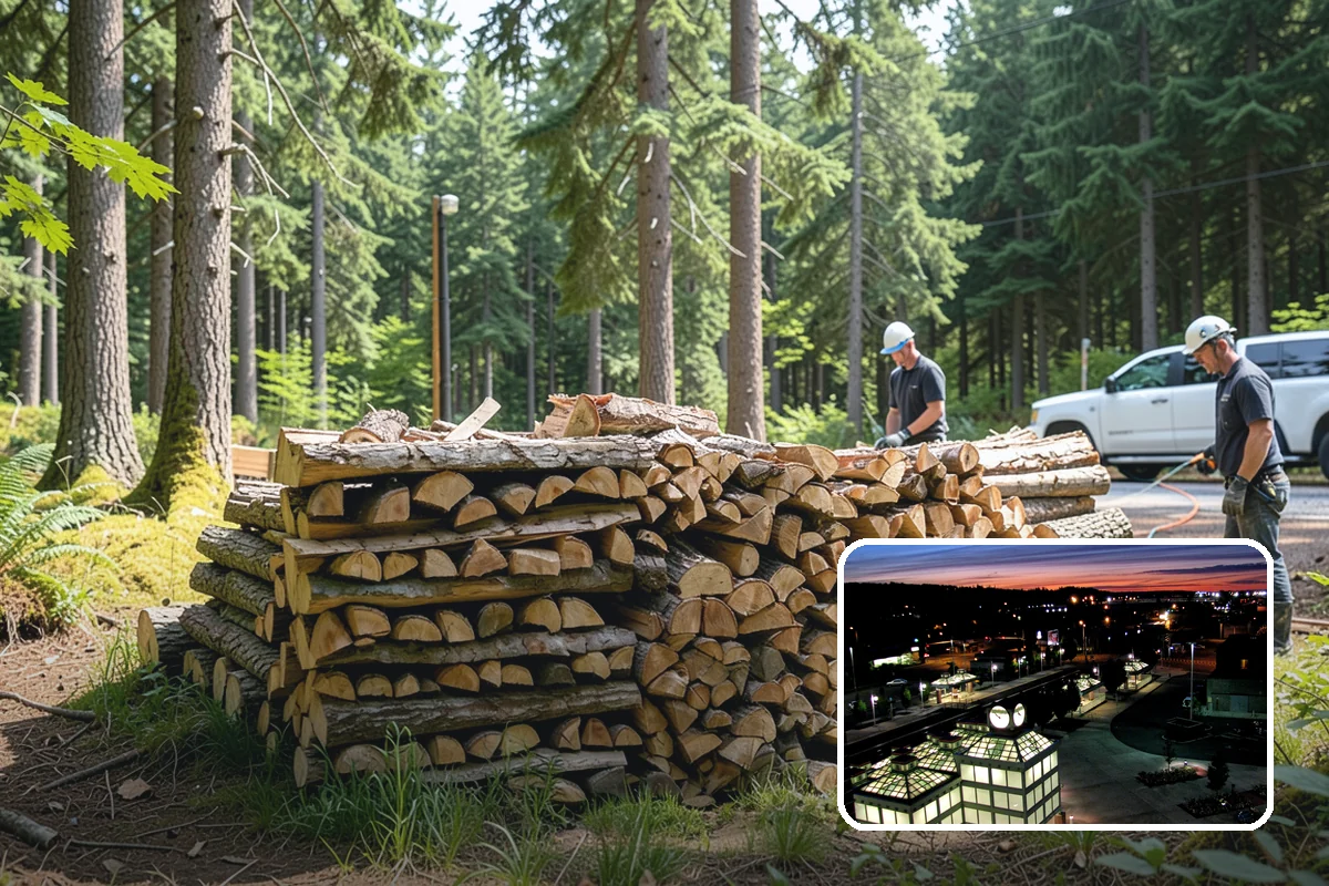Pizza Oven Wood in Auburn, King County, WA - Small splits sized for pizza-oven fireboxes