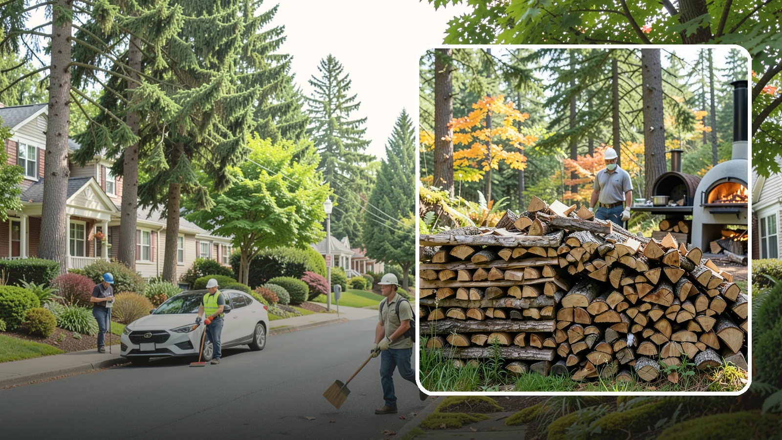 Pizza Oven Wood in Beaux Arts Village, King County, WA - Compact, ultra-dry wood cut to fit wood-fired pizza ovens and reach high baking temperatures fast.