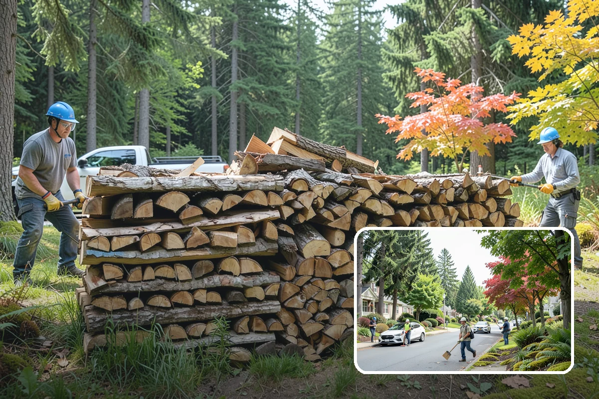 Pizza Oven Wood in Beaux Arts Village, King County, WA - Small splits sized for pizza-oven fireboxes