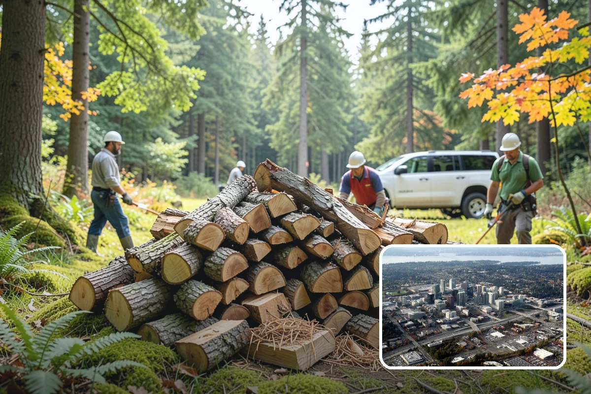 Pizza Oven Wood in Bellevue, King County, WA - Small splits sized for pizza-oven fireboxes