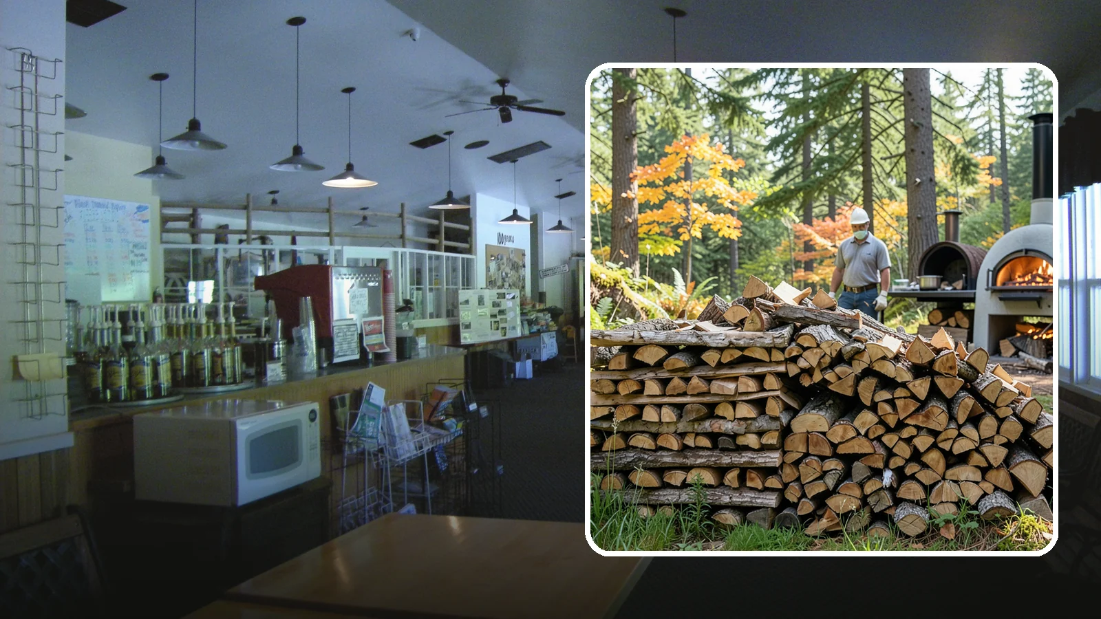Pizza Oven Wood in Black Diamond, King County, WA - Compact, ultra-dry wood cut to fit wood-fired pizza ovens and reach high baking temperatures fast.