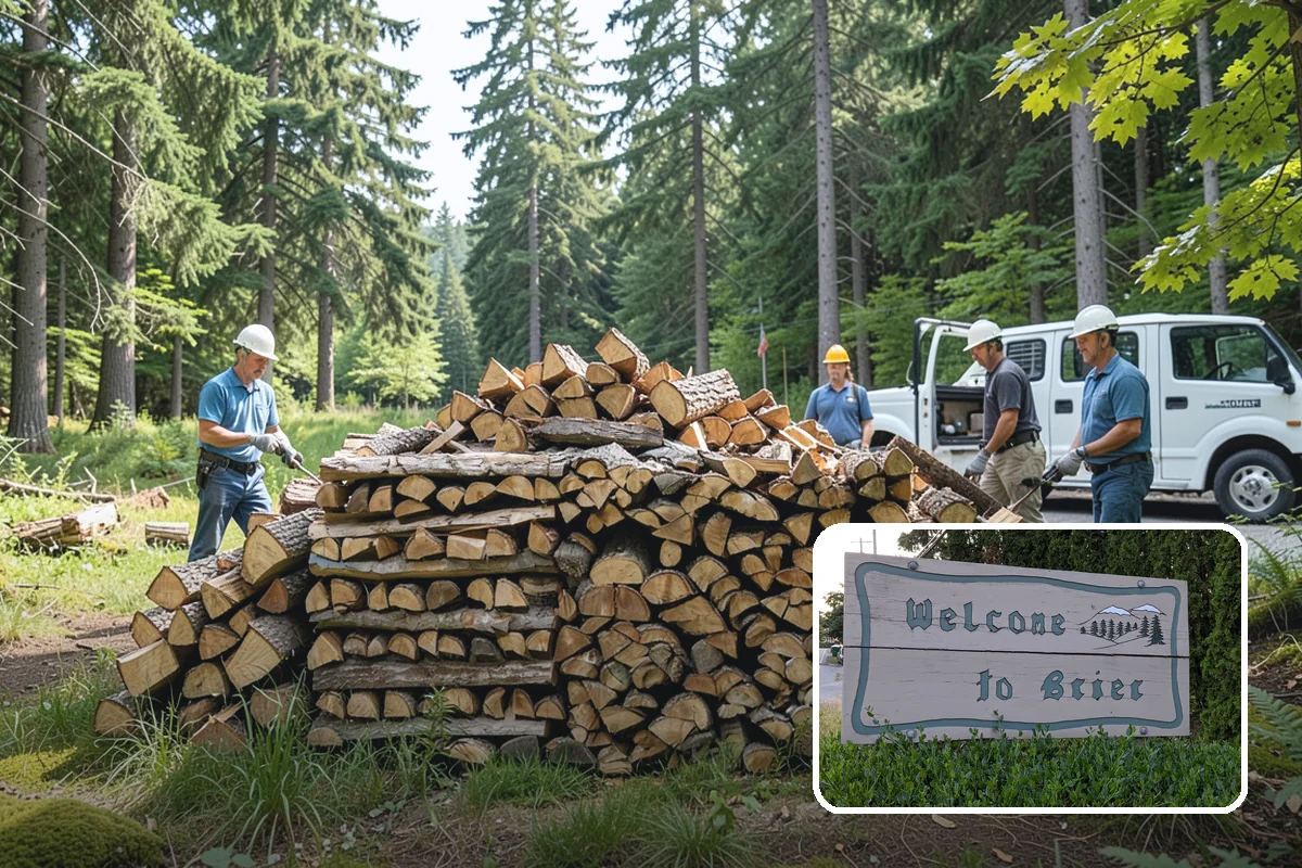 Pizza Oven Wood in Brier, Snohomish County, WA - Small splits sized for pizza-oven fireboxes