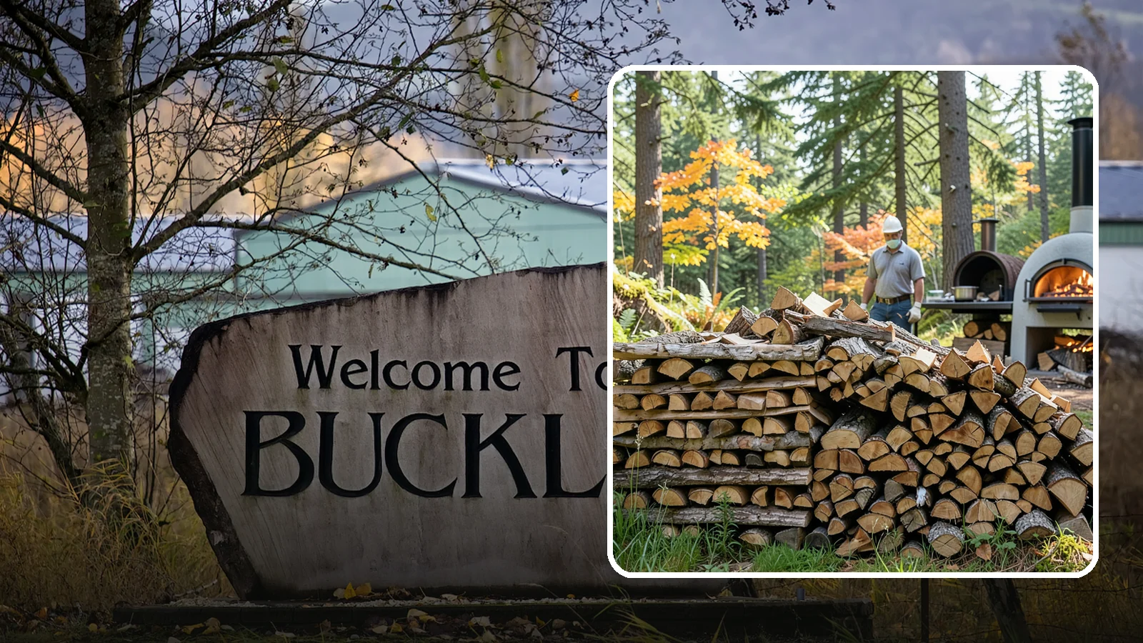 Pizza Oven Wood in Buckley, Pierce County, WA - Compact, ultra-dry wood cut to fit wood-fired pizza ovens and reach high baking temperatures fast.