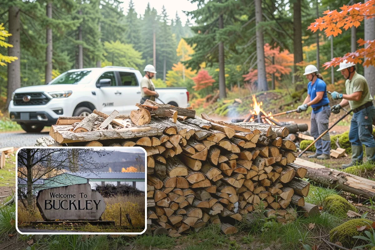 Pizza Oven Wood in Buckley, Pierce County, WA - Small splits sized for pizza-oven fireboxes