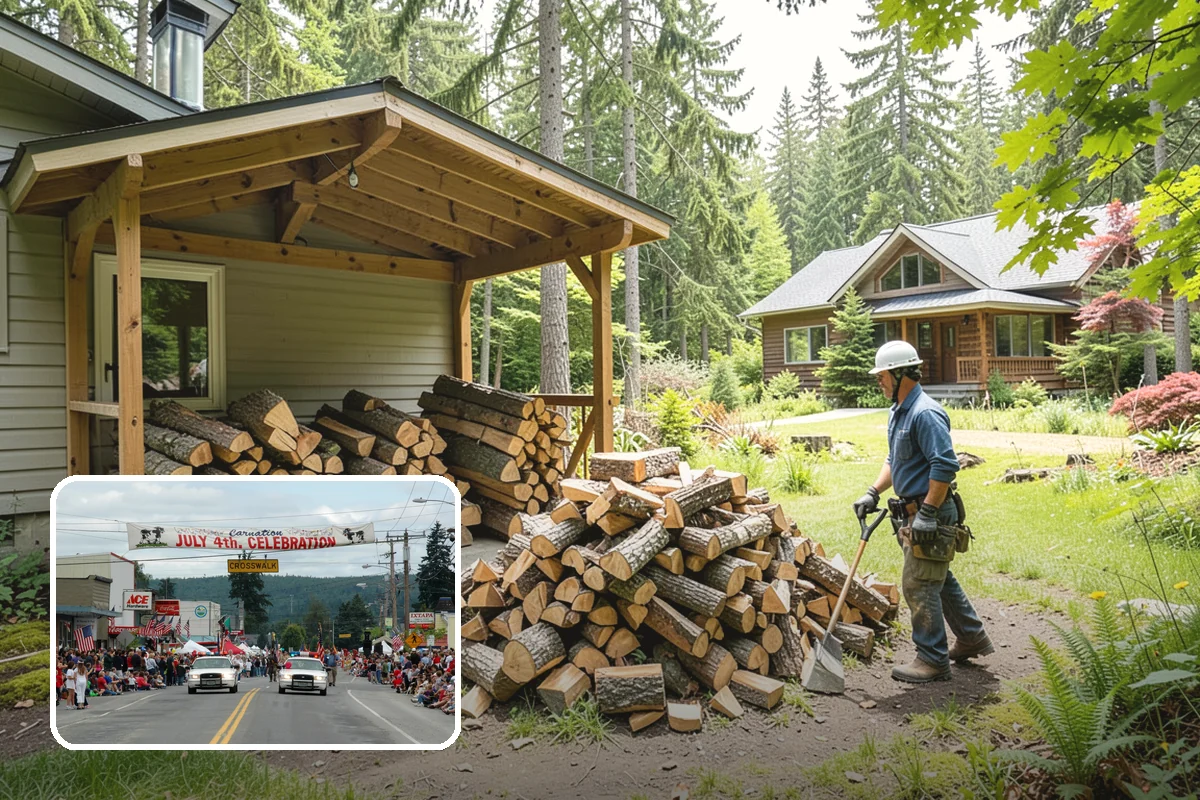 Pizza Oven Wood in Carnation, King County, WA - Small splits sized for pizza-oven fireboxes