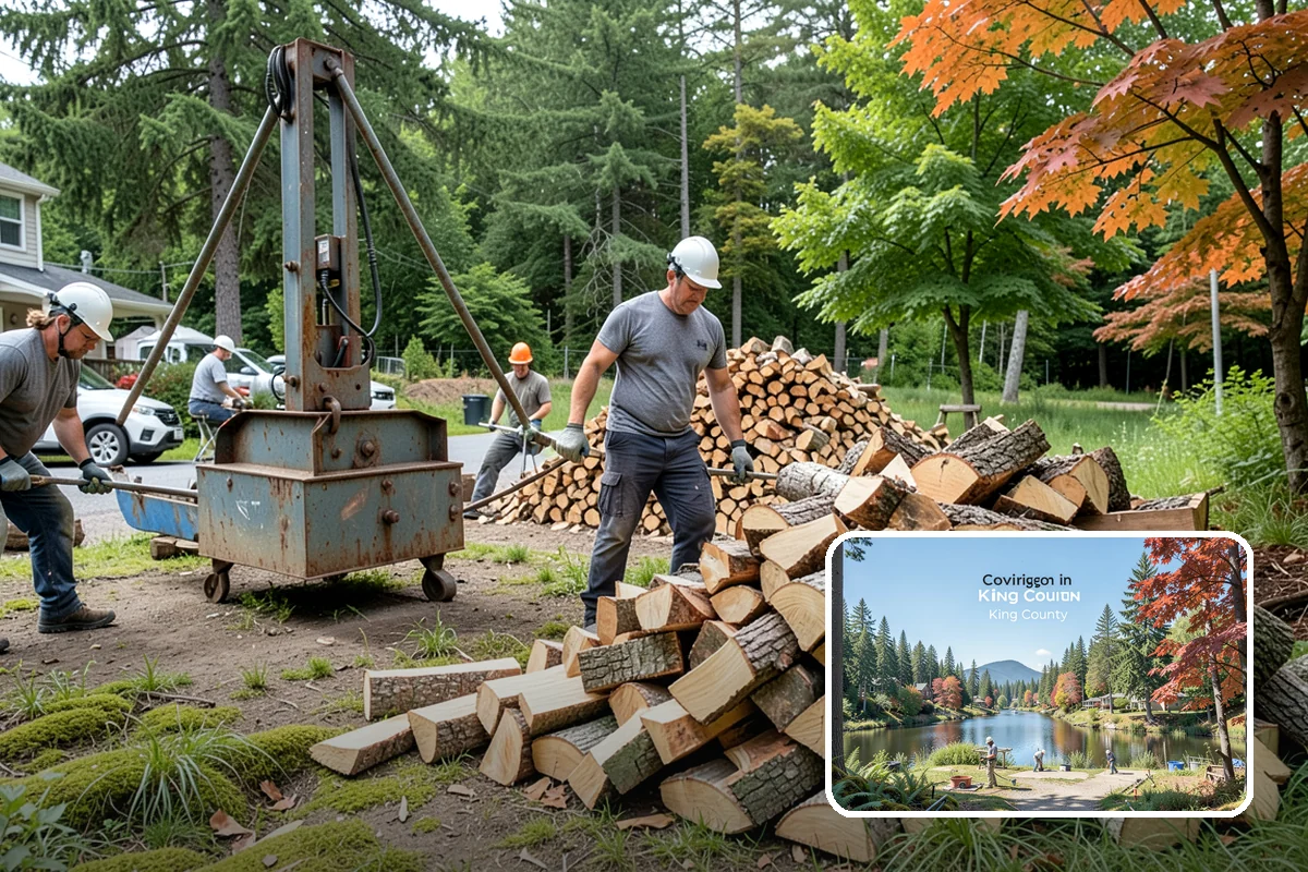 Pizza Oven Wood in Covington, King County, WA - Small splits sized for pizza-oven fireboxes