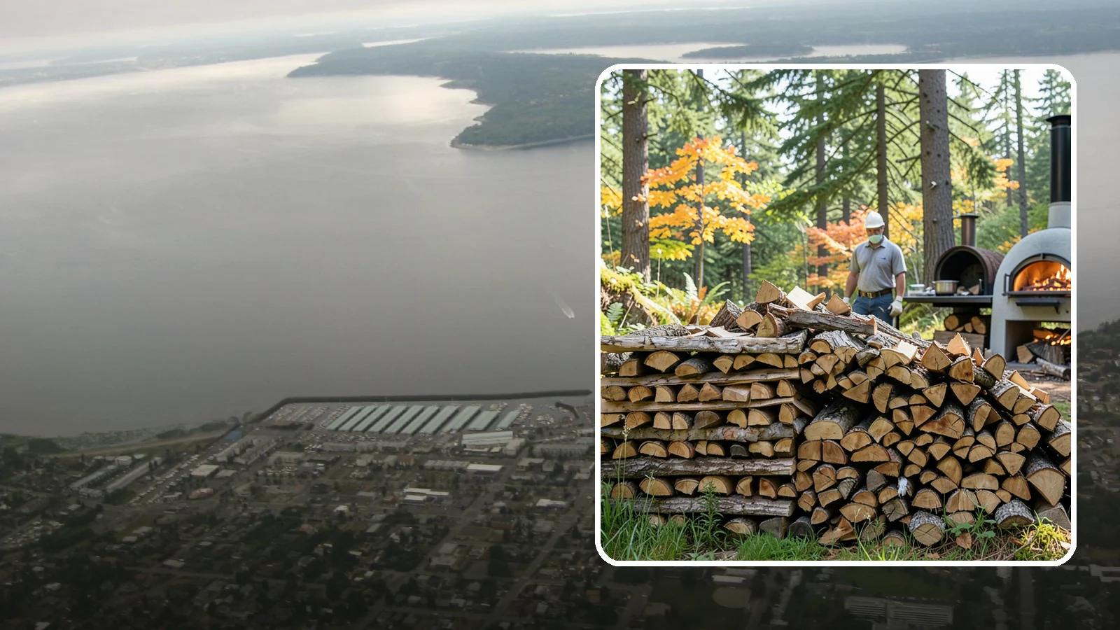 Pizza Oven Wood in Des Moines, King County, WA - Compact, ultra-dry wood cut to fit wood-fired pizza ovens and reach high baking temperatures fast.