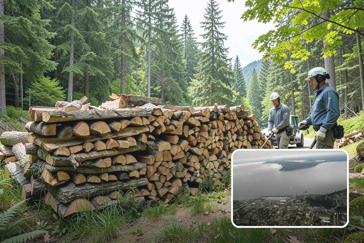 Pizza Oven Wood in Des Moines, King County, WA - Small splits sized for pizza-oven fireboxes