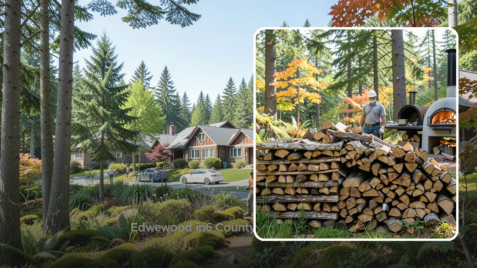 Pizza Oven Wood in Edgewood, Pierce County, WA - Compact, ultra-dry wood cut to fit wood-fired pizza ovens and reach high baking temperatures fast.