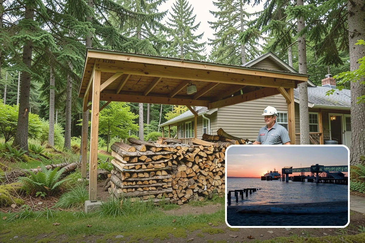 Pizza Oven Wood in Edmonds, Snohomish County, WA - Small splits sized for pizza-oven fireboxes