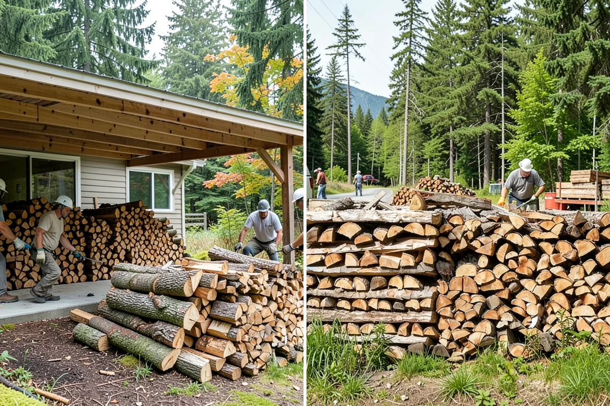 Pizza Oven Wood in Federal Way, King County, WA - Select the amount of pizza wood you need
