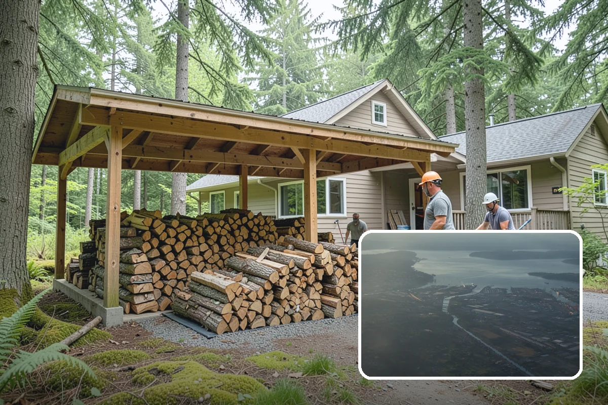 Pizza Oven Wood in Fife, Pierce County, WA - Small splits sized for pizza-oven fireboxes