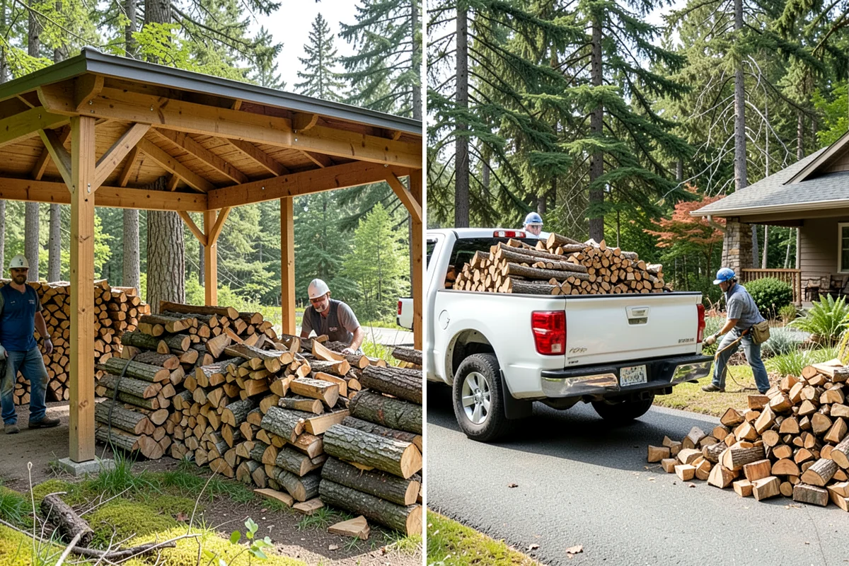Pizza Oven Wood in Fircrest, Pierce County, WA - Select the amount of pizza wood you need