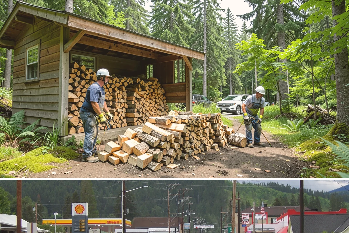 Pizza Oven Wood in Granite Falls, Snohomish County, WA - Popular year-round, with a noticeable lift during summer entertaining and outdoor cooking season.