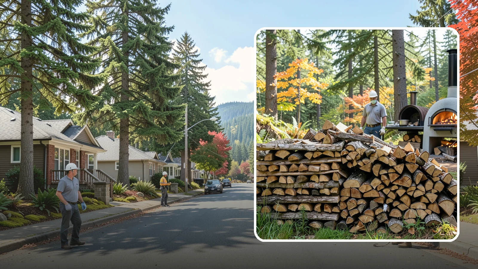 Pizza Oven Wood in Hunts Point, King County, WA - Compact, ultra-dry wood cut to fit wood-fired pizza ovens and reach high baking temperatures fast.