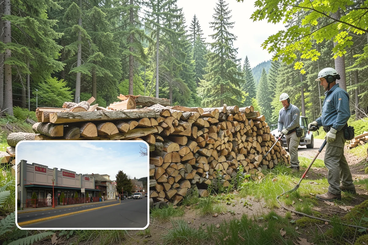 Pizza Oven Wood in Issaquah, King County, WA - Small splits sized for pizza-oven fireboxes