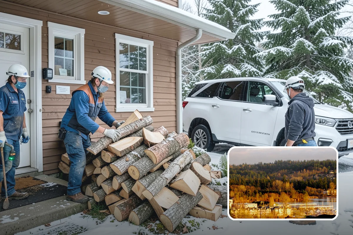 Pizza Oven Wood in Kenmore, King County, WA - Small splits sized for pizza-oven fireboxes