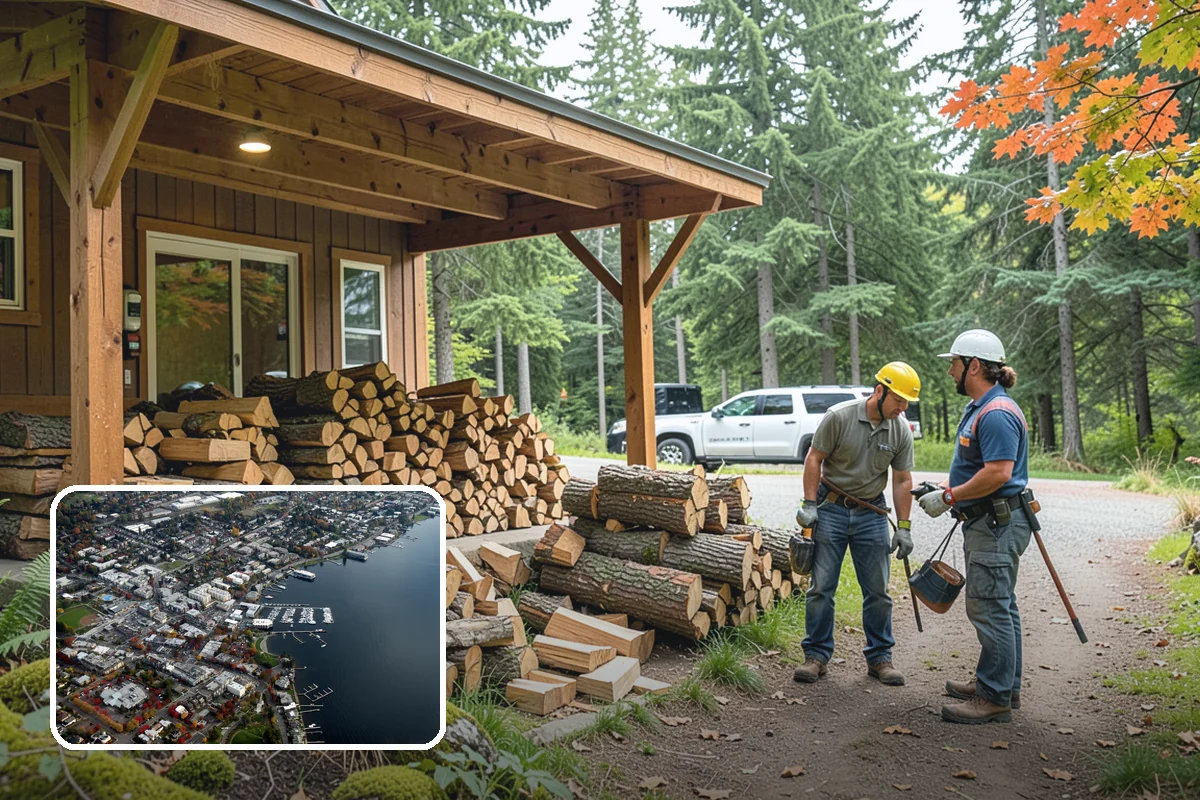 Pizza Oven Wood in Kirkland, King County, WA - Small splits sized for pizza-oven fireboxes
