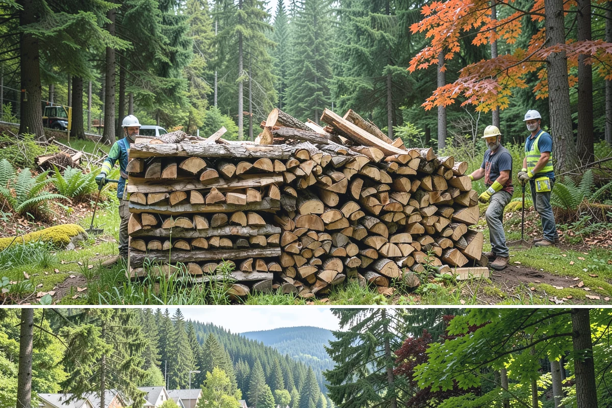 Pizza Oven Wood in Lake Forest Park, King County, WA - Popular year-round, with a noticeable lift during summer entertaining and outdoor cooking season.
