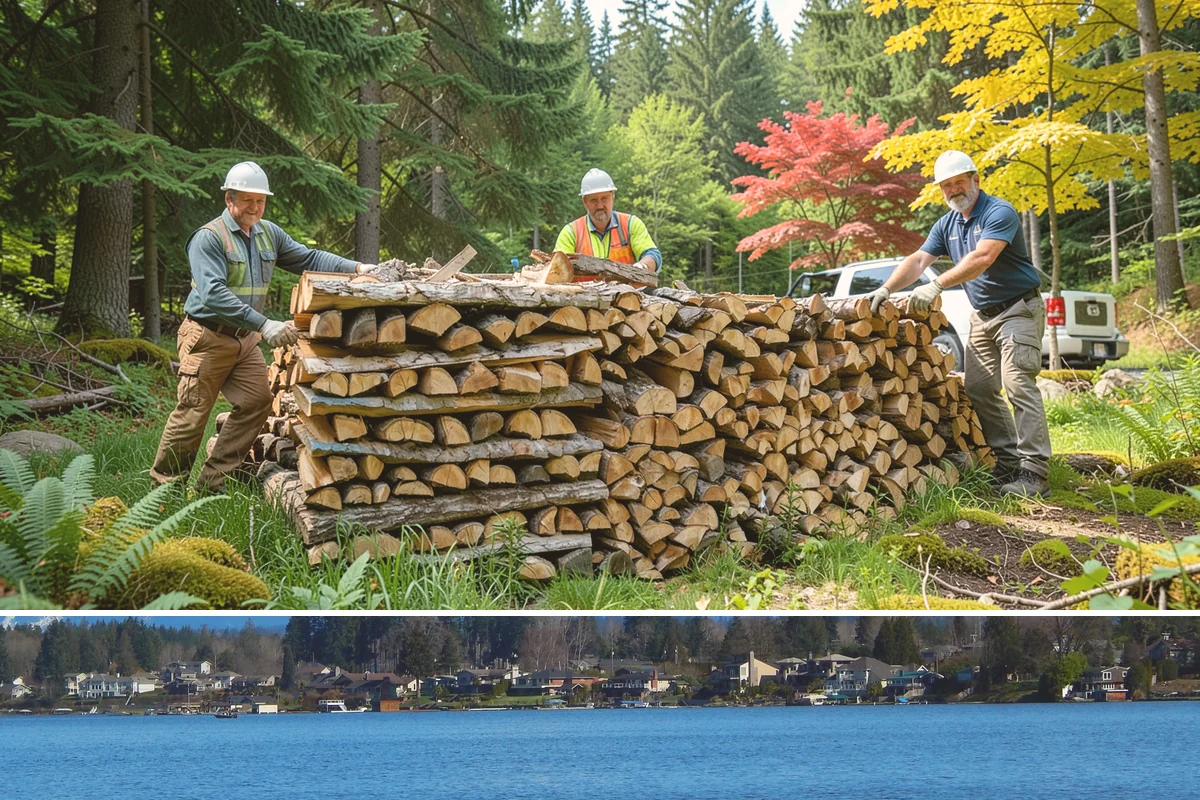 Pizza Oven Wood in Lake Stevens, Snohomish County, WA - Popular year-round, with a noticeable lift during summer entertaining and outdoor cooking season.
