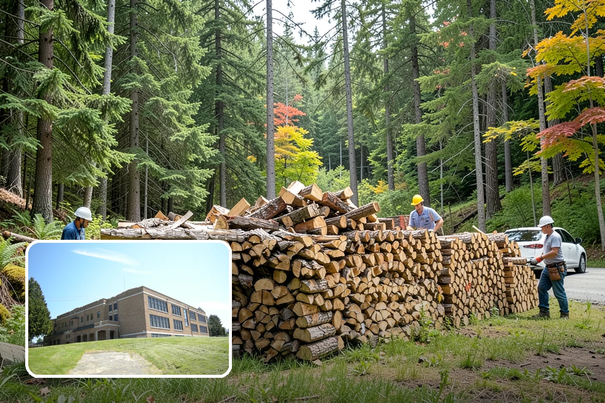 Pizza Oven Wood in Maple Valley, King County, WA - Small splits sized for pizza-oven fireboxes