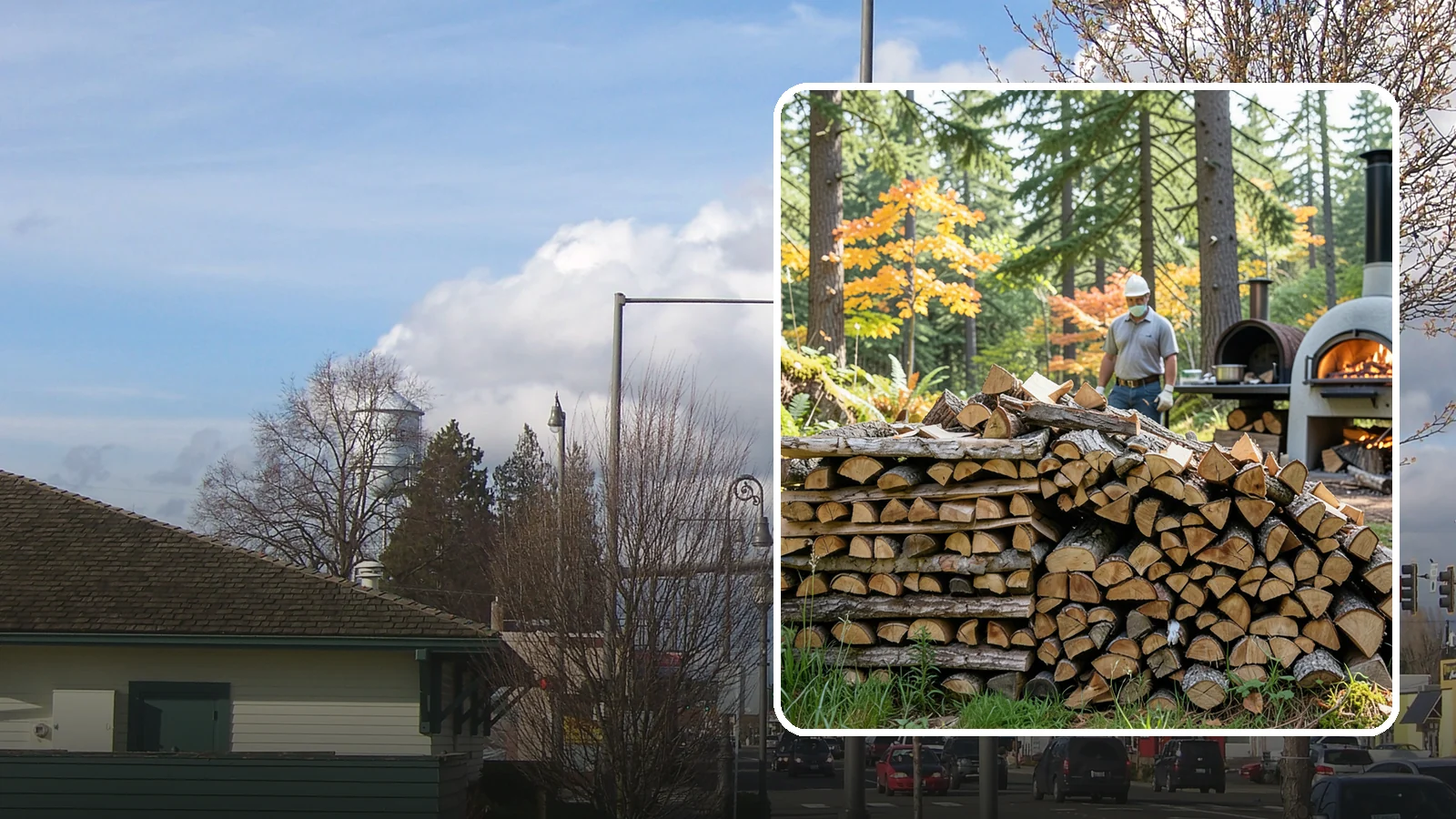 Pizza Oven Wood in Marysville, Snohomish County, WA - Compact, ultra-dry wood cut to fit wood-fired pizza ovens and reach high baking temperatures fast.